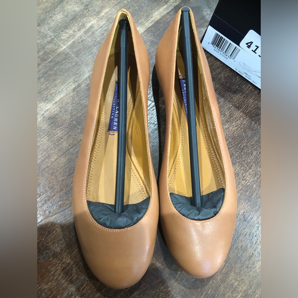 Ralph Lauren Collection Purple Label Ballet Flats - Picture 2 of 9